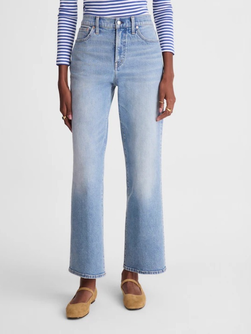 Madewell Perfect Vintage Wide Leg Crop Jeans, 29